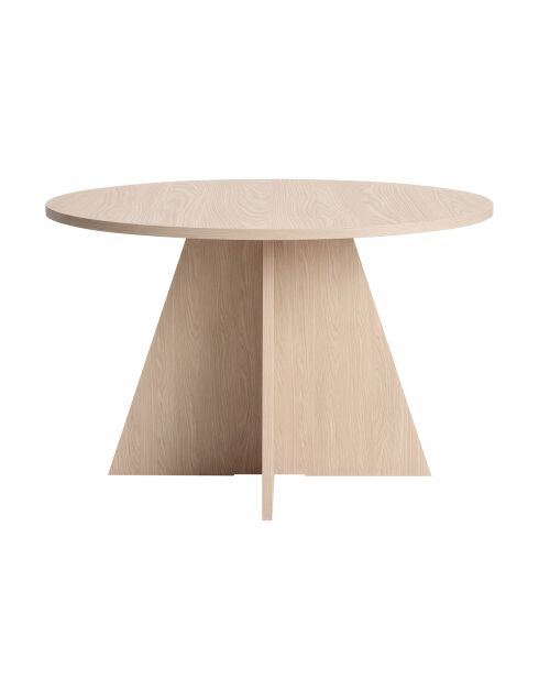 Eikenhouten eettafel Virella Pusula - 120x75x120 cm