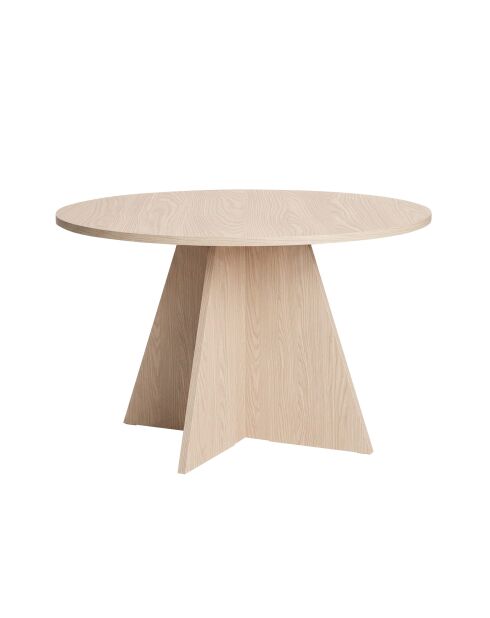 Eikenhouten eettafel Virella Pusula - 120x75x120 cm