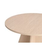 Tavolo da pranzo Virella Pusula in rovere - 120x75x120 cm