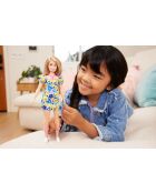 Abito per bambola Barbie Fashionista Flowers Down 65 anni Barbie multicolore 3 anni +