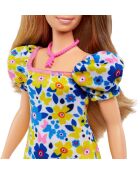 Abito per bambola Barbie Fashionista Flowers Down 65 anni Barbie multicolore 3 anni +