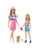Stacie und Barbie Puppenset 2 mehrfarbige Puppen ab 3 Jahren
