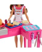 Set de cuisine Barbie Teresa avec poupée multicolores 3 ans +