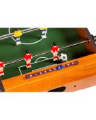 Table De Baby-foot vert et marron - 51x31x10 Cm 6 ans +