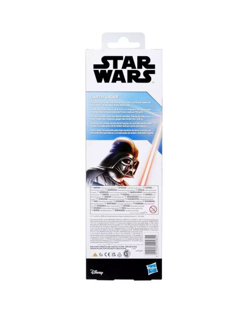 HASBRO Figurine Dark Vador 30cm - Star Wars Titan Series noir 4 ans +