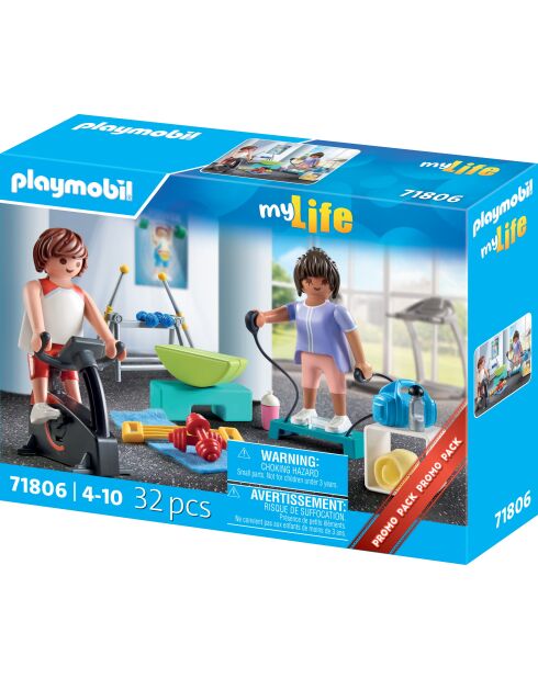 Sportifs avec matériel de fitness My Life multicolores 4 ans +