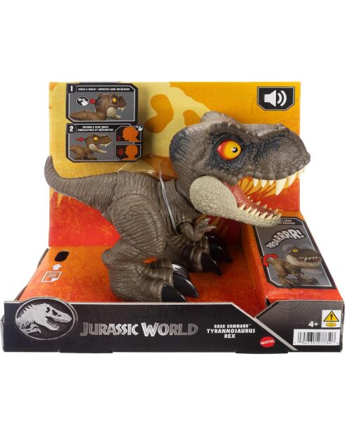 Fisher-Price Figurine Tyrannosaure interactif Jurassic World - 24cm multicolores 4 ans +