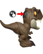 Fisher-Price Jurassic World - Statuetta interattiva a forma di tirannosauro, 24 cm, multicolore, 4 anni +
