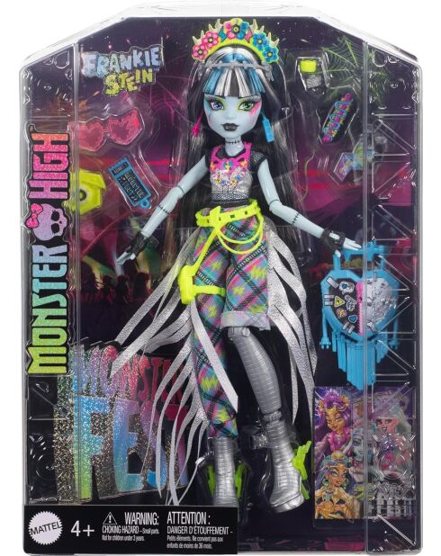 Poupée Frankie Stein Monster Fest - Monster High multicolores 4 ans +