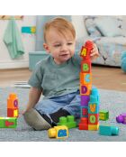 Gioco MEGA Block Building Block per bambini 30 pezzi multicolore 12 MESI +
