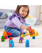 Gioco MEGA Block Building Block per bambini 30 pezzi multicolore 12 MESI +
