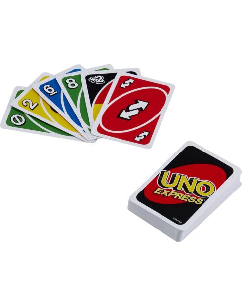 Games jeux de cartes UNO EXPRESS multicolores 7 ans +