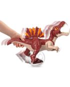 Figure Fisher-Price Imaginext Srint Spino - The Jurassic World Spinosaurus Race - 24 cm multicolore 3 anni +