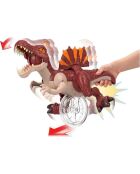Figure Fisher-Price Imaginext Srint Spino - The Jurassic World Spinosaurus Race - 24 cm multicolore 3 anni +