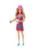 Bambola Barbie Deluxe Style in tuta rosa dai 3 anni in su
