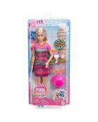 Bambola Barbie Deluxe Style in tuta rosa dai 3 anni in su