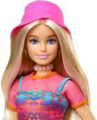 Bambola Barbie Deluxe Style in tuta rosa dai 3 anni in su