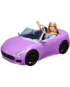 La bambola Barbie e la sua auto convertibile multicolore 3 anni +