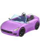 La bambola Barbie e la sua auto convertibile multicolore 3 anni +