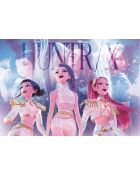 Puzzle 104 pièces KPop Demon Hunters multicolores 6 ans +