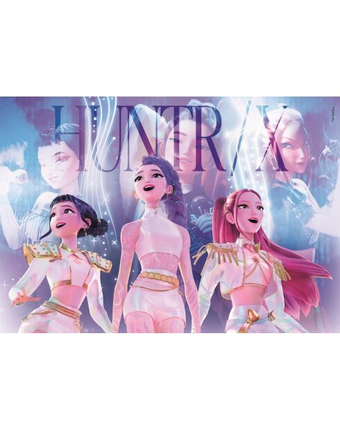 Puzzle 104 pièces KPop Demon Hunters multicolores 6 ans +