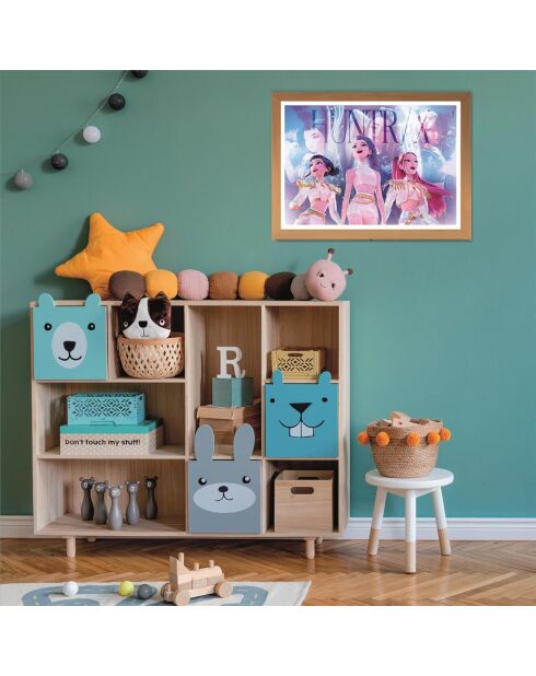 Puzzle 104 pièces KPop Demon Hunters multicolores 6 ans +