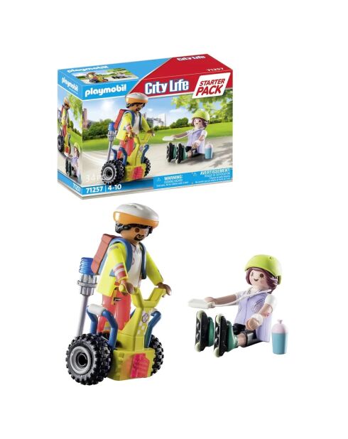 Secouriste avec gyropode City Life multicolores 4 ans +
