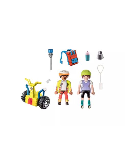 Secouriste avec gyropode City Life multicolores 4 ans +