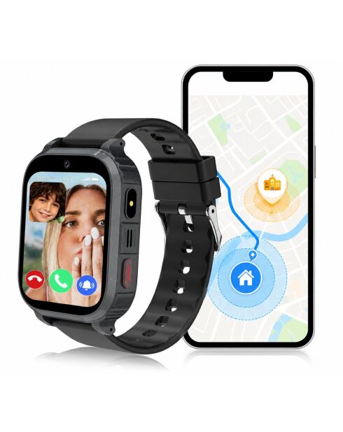 Montre connectée 4G GPS Kids Planet SOS appel vidéo - 4 ans et +