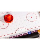 Table De Air Hockey blanc et marron - 51x31x10 Cm 6 ans +