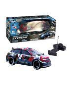 Coche de rally extremo RC rojo negro 1:16, 2.4 GHz - 28 cm x 11 cm x 14 cm 4 años o más