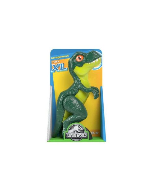 Jurassic World - Imaginext - Dinosaure T-Rex XL articulée - 24cm multicolores 3 ans +