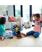 Monster Trucks Arena Smashers Combat Mega-Wrex vs Gorzilla Coffret avec véhicule Mega-Wrex inclus 2 Voitures multicolores 4 ans +