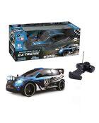 Coche de rally extremo con mando a distancia, azul y negro, 1:16, 2.4 GHz, 28 cm x 11 cm x 14 cm, 4 años o más