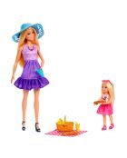 Set de pícnic multicolor de Barbie y Chelsea a partir de 3 años