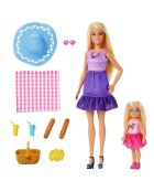 Set de pícnic multicolor de Barbie y Chelsea a partir de 3 años