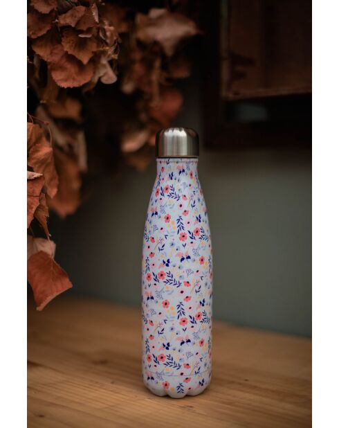 Gourde isotherme liberty romance multicolore - 500ml