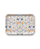 Rechteckiges Tablett Kraft L matt Scandy Winter mehrfarbig - 30 x 40 cm