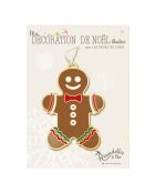 Décoration de Noël à suspendre Délices de Noël (Mr Ginger) multicolore - 10 cm