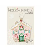 Weihnachtsschmuck zum Aufhängen Maison Bonbon (Haus) mehrfarbig - D.10 cm