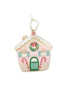 Weihnachtsschmuck zum Aufhängen Maison Bonbon (Haus) mehrfarbig - D.10 cm