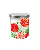 Candela profumata multicolore Poppies and Posies con coperchio, 209 g