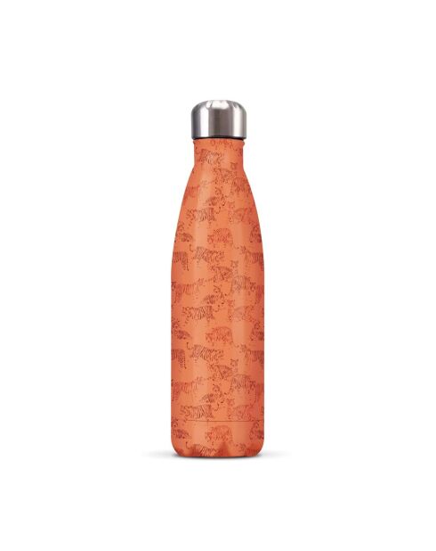 Gourde isotherme tigres orange - 500ml