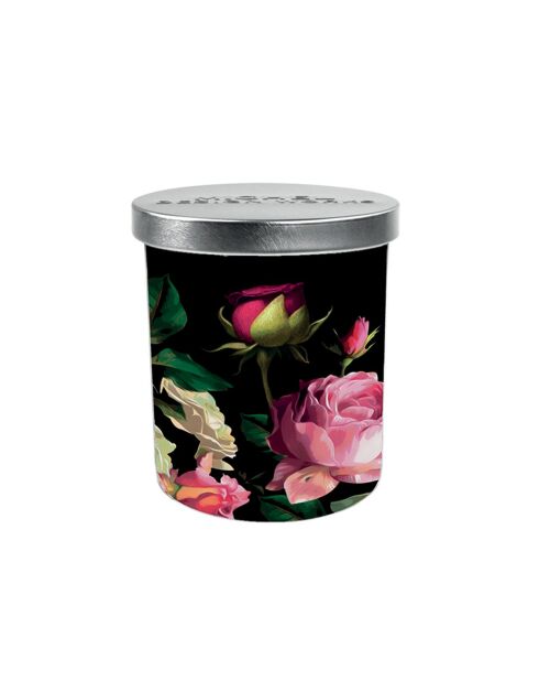 Bougie Parfumée et couvercle Midnight Rose multicolore - 209 g