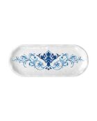 Plat long en mélamine indigo seas multicolore - 16 x 40 cm