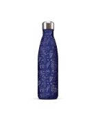 Bottiglia isolante Love blu/bianca - 500ml