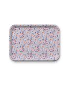 Plateau rectangulaire kraft L Liberty Romance multicolore - 30 x 40 cm