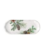 Plat long en mélamine white spruce multicolore - 16 x 40 cm