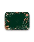 Vassoio rettangolare kraft L mat La Parenthese multicolore - 30 x 40 cm
