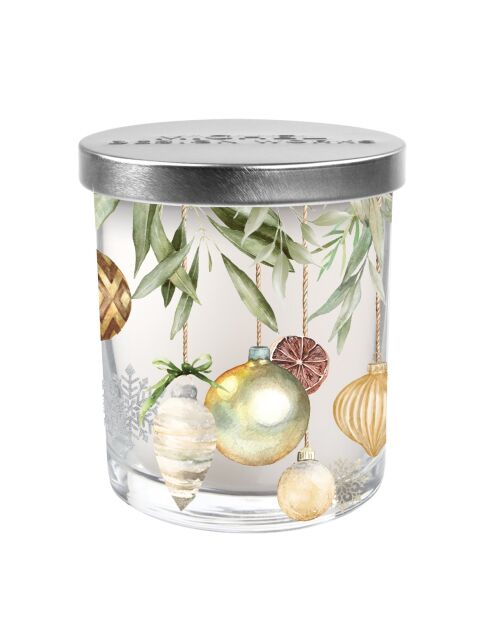 Bougie Parfumée et couvercle Peace on Earth multicolore - 209 g